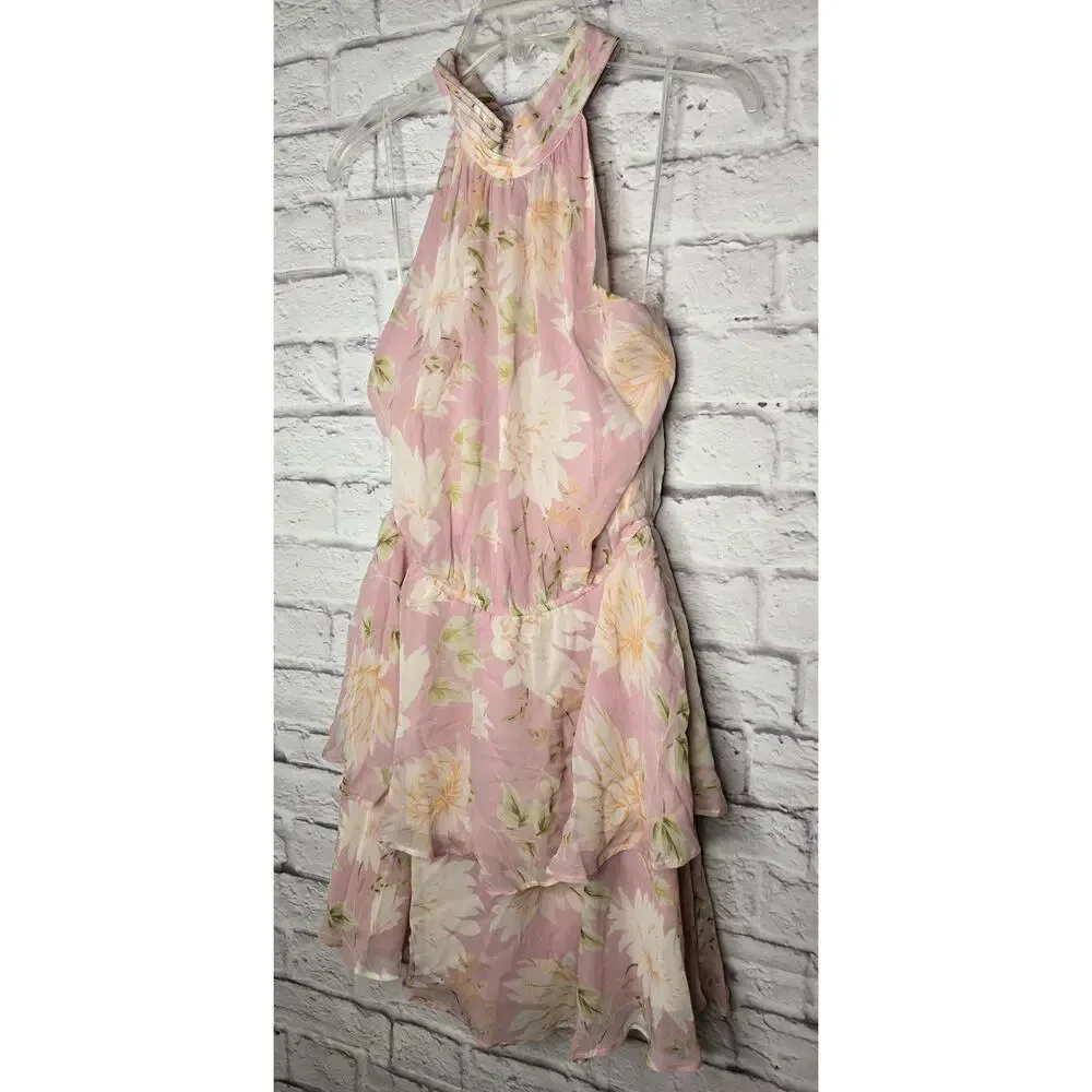 Revolve Yumi Kim Meghan Dress in Wayfarer Pink floral tiered Dress XL. - Picture 5 of 10
